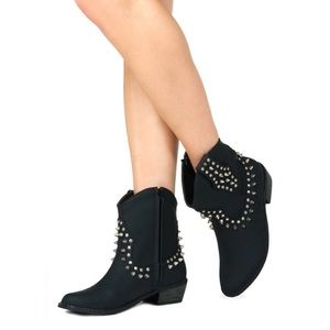 JustFab El Paso Studded Boots